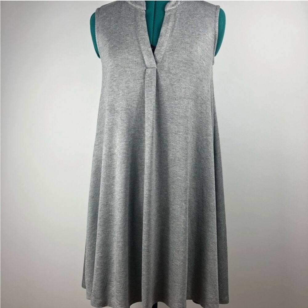 Adrianne Vittadini grey swing dress